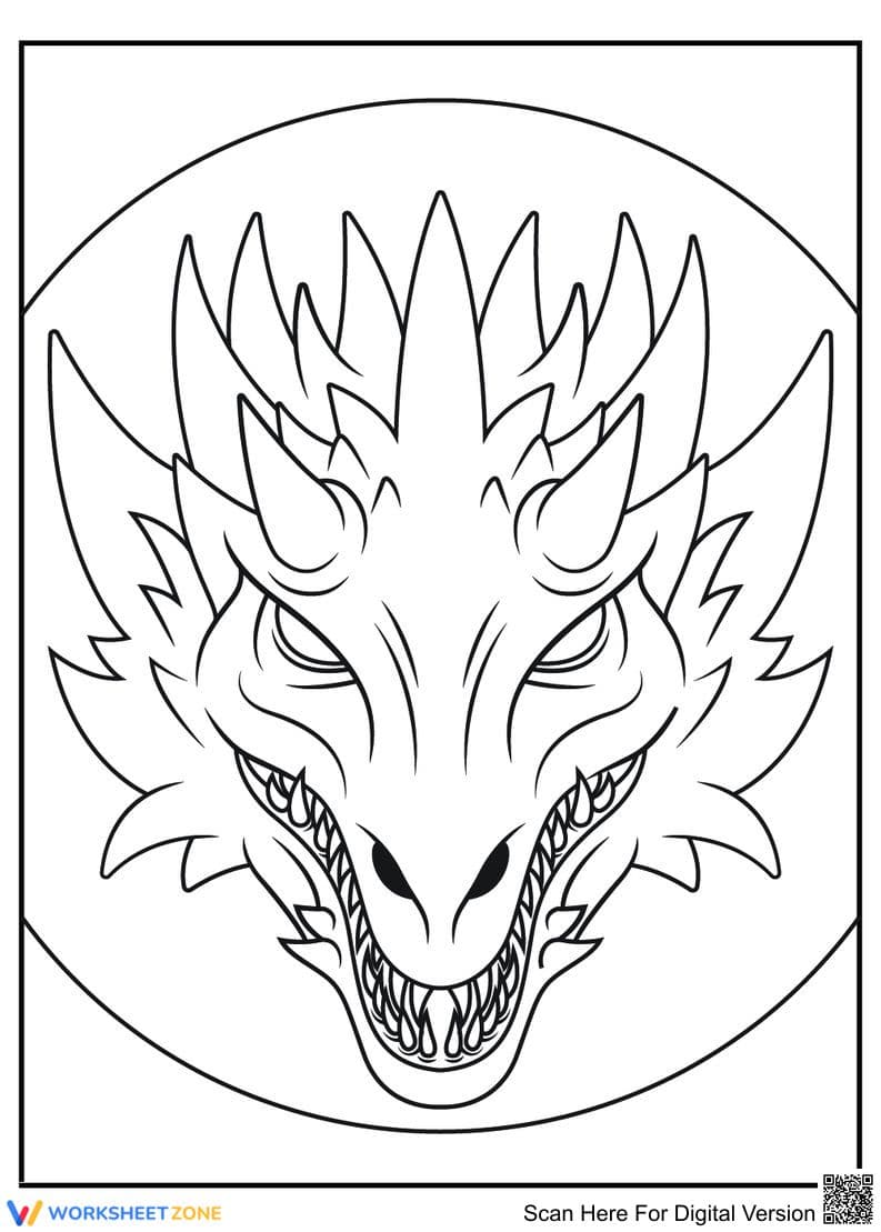 Dragon Head Illustration - Page 1