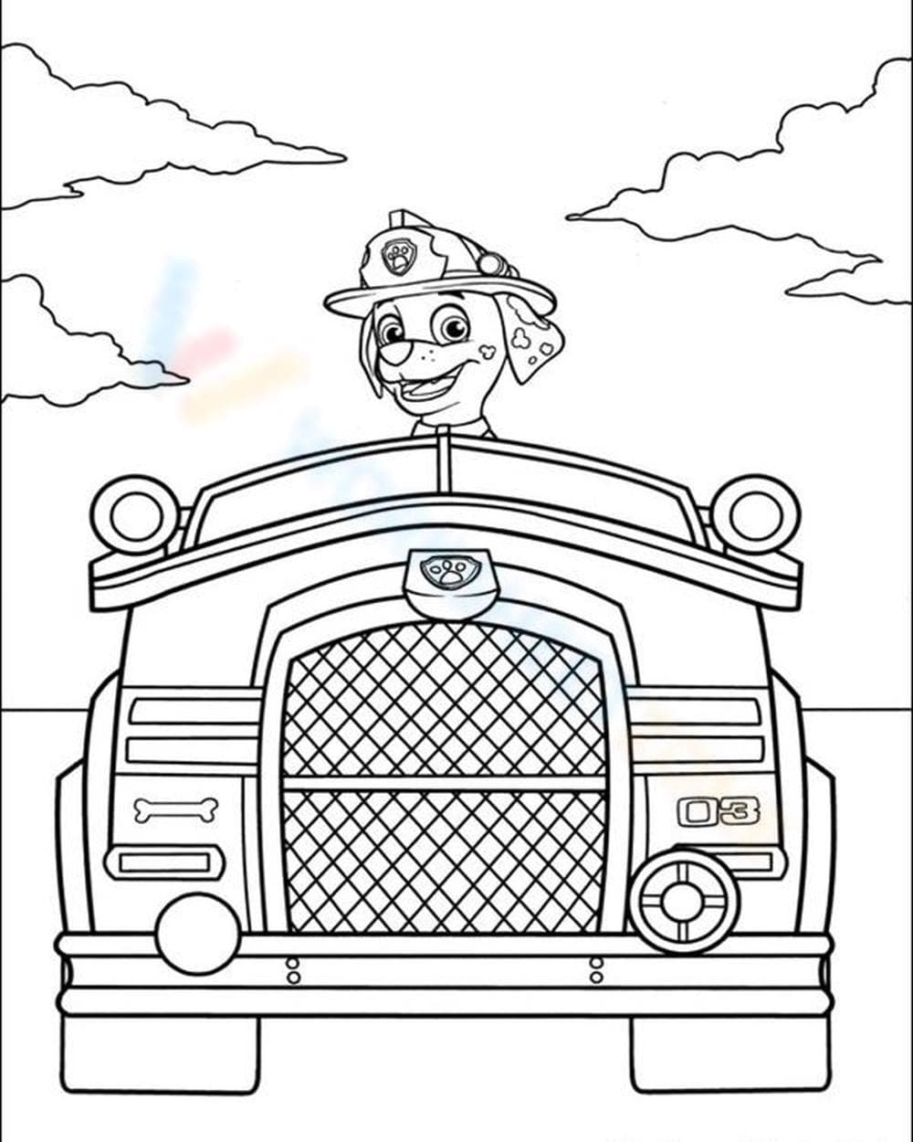 Marshall Firetruck - Page 1