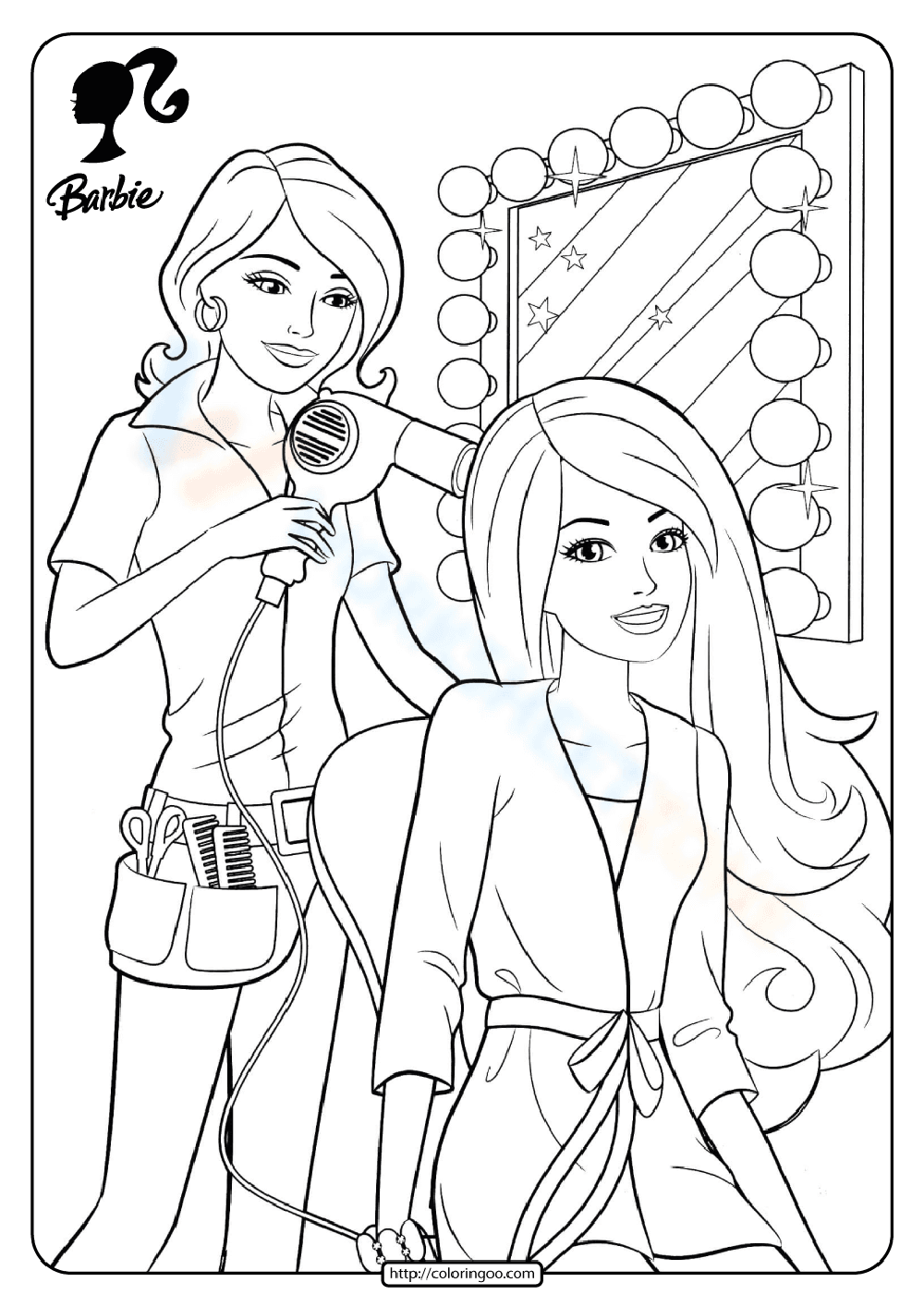 Barbie Makeup: Learn Creative Design - Page 1