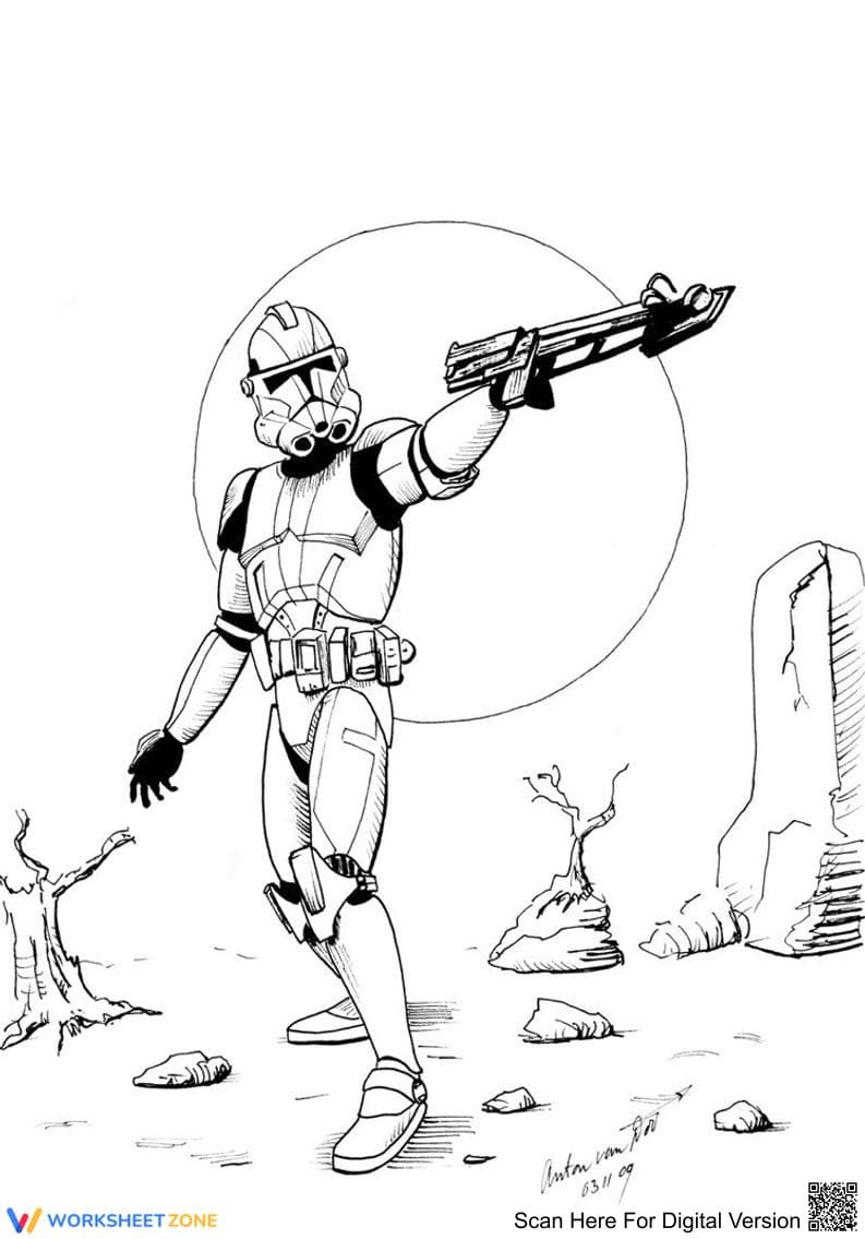 Star Wars Captain Rex: Character Design - Page 1