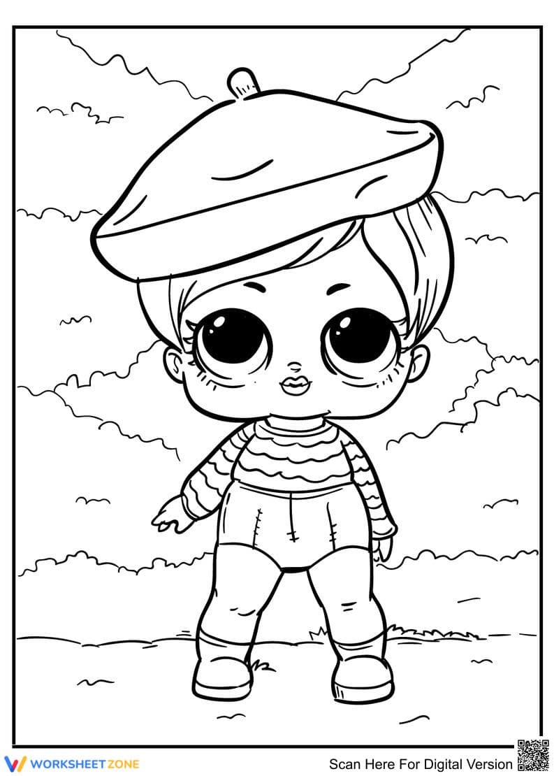 LOL Beatnik Baby: Artistic Drawing - Page 1