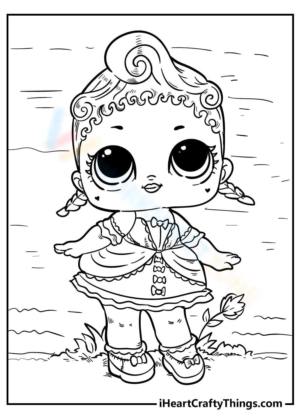 LOL Royal High-Ney: Character Art - Page 1