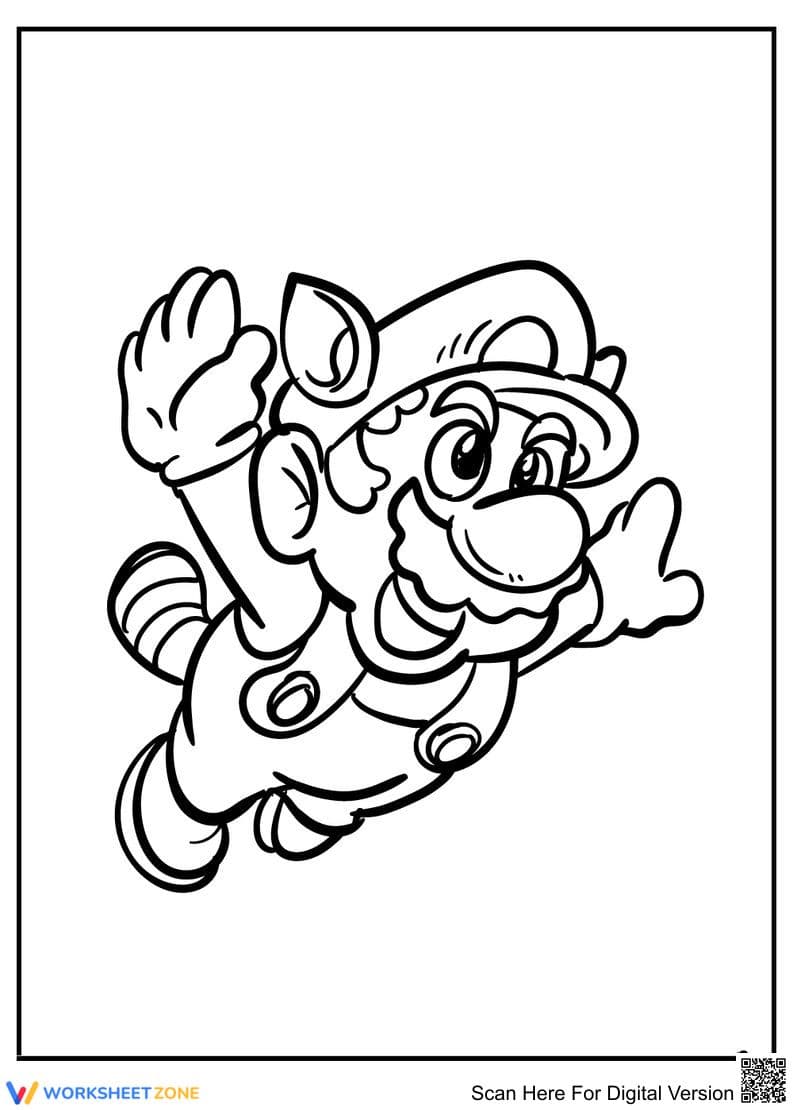 Flying Raccoon Mario: Art & Design Fun - Page 1