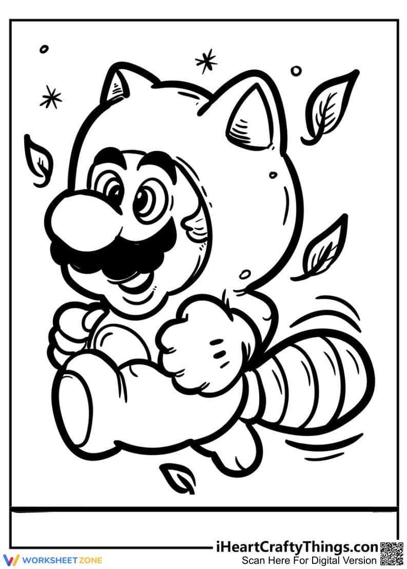 Tanooki Mario Illustration - Page 1