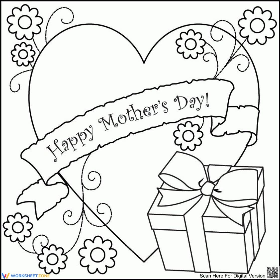 Happy Mother's Day Illustration - Page 1