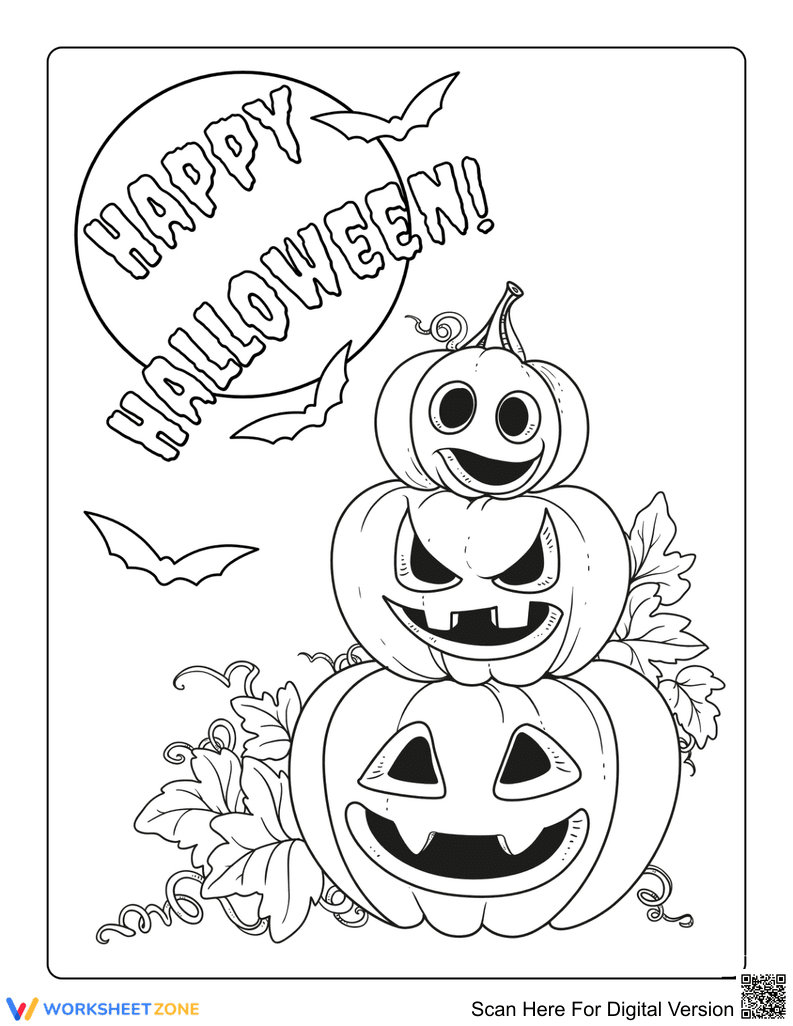Pile of Carved Pumpkins - Page 1