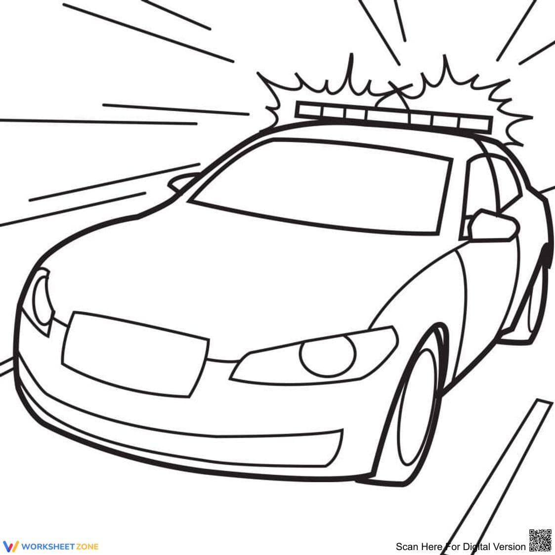 Very Fast Police Car - Page 1
