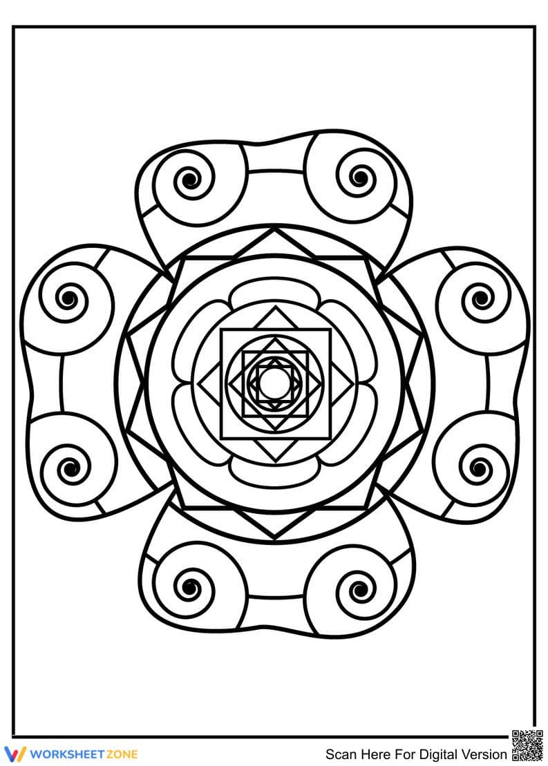 Shamrock with Pattern - Page 1