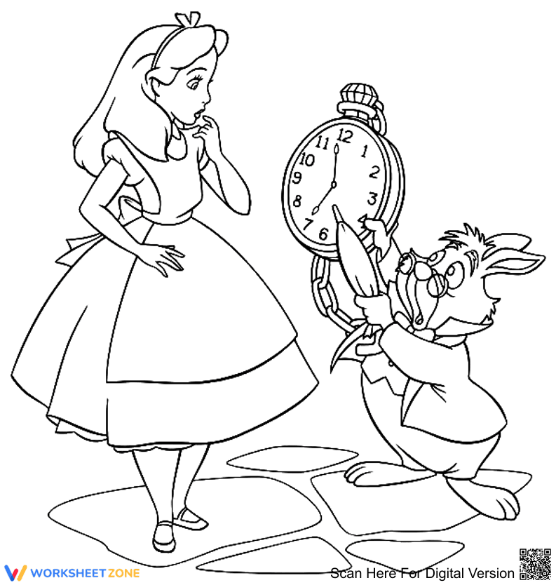 Alice and White Rabbit - Page 1