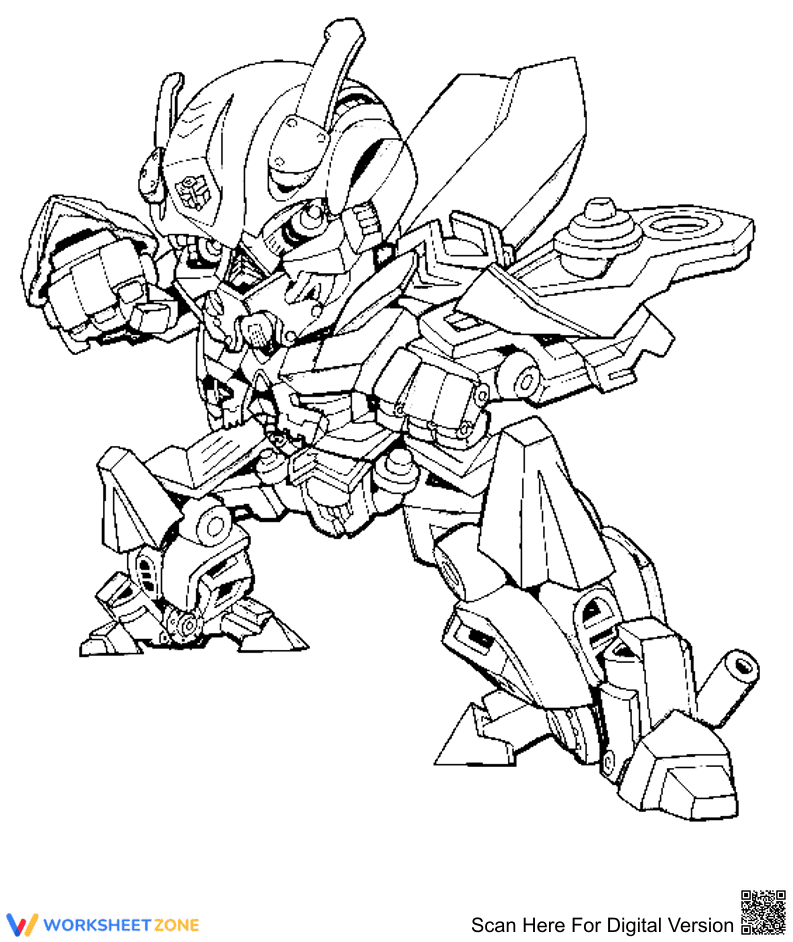 Bumblebee Coloring Page | Essential Grade K-2 Printable - Page 1