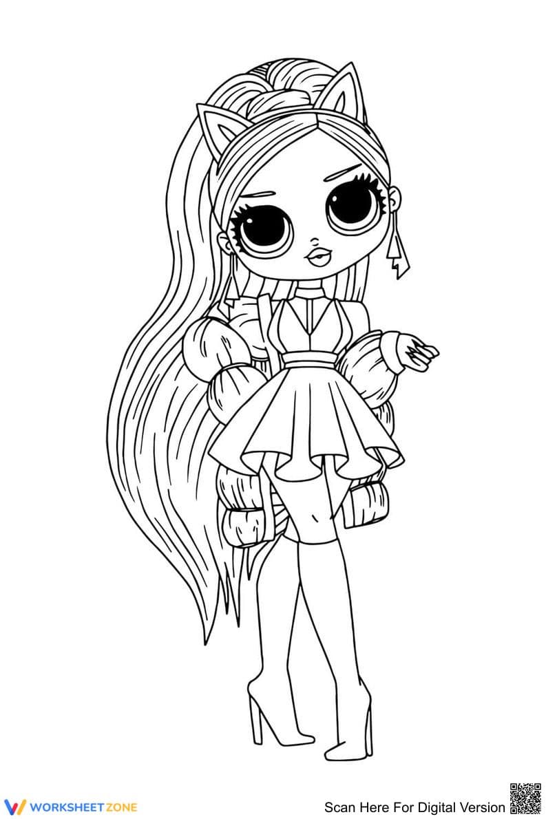 LOL OMG Big Sister Murrr Worksheet - Page 1
