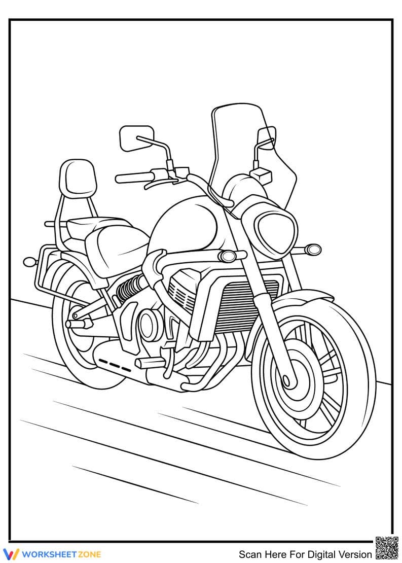 Best Motorcycle Adventure Discoveries Worksheet - Page 1