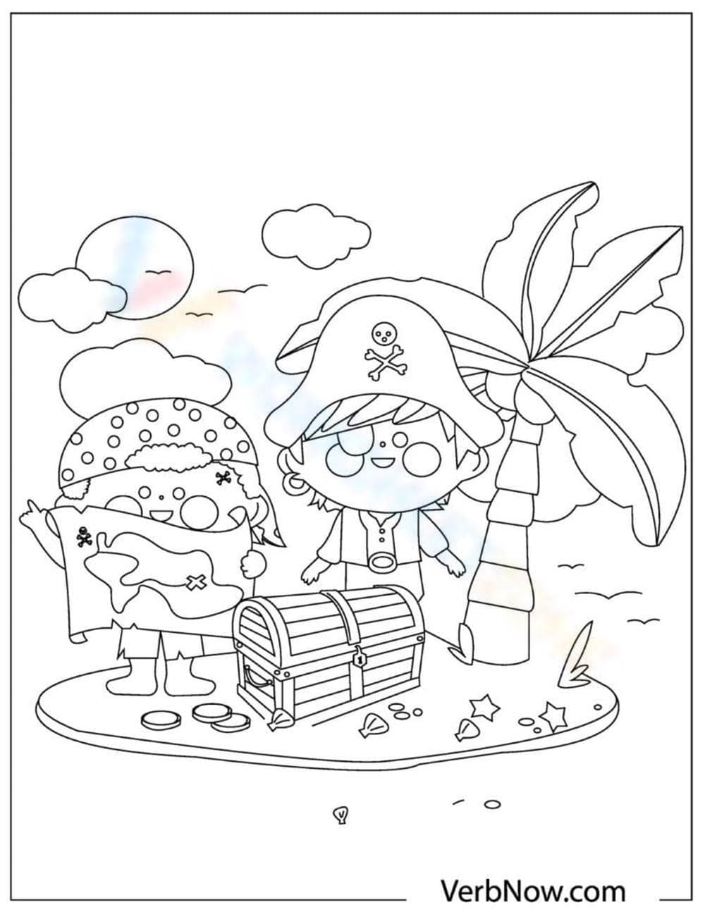Pirates on a island - Page 1