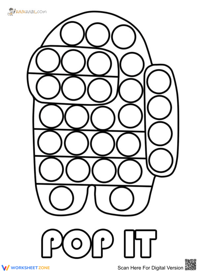 Among Us Pop It: A Fun Fidget Toy Design - Page 1