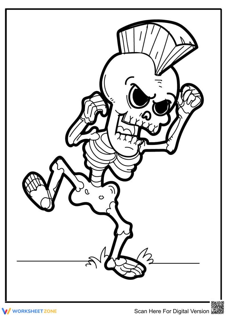 Angry skeleton - Page 1