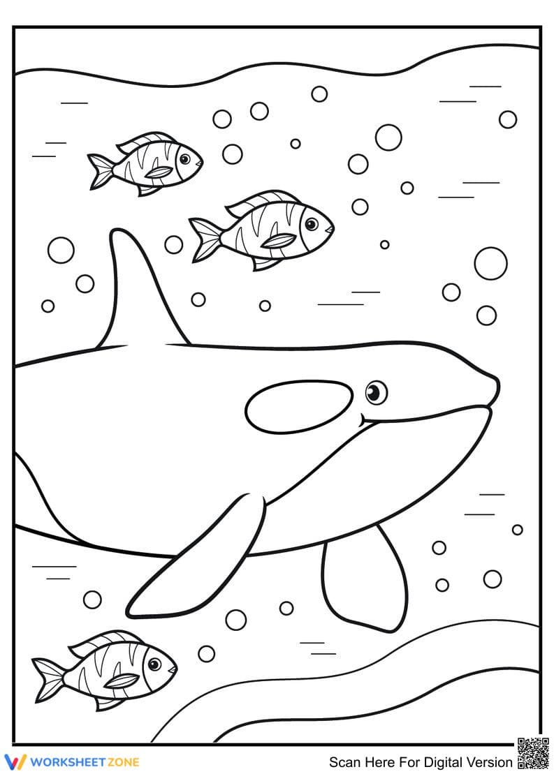 Whale & Friends: An Ocean Art Adventure - Page 1