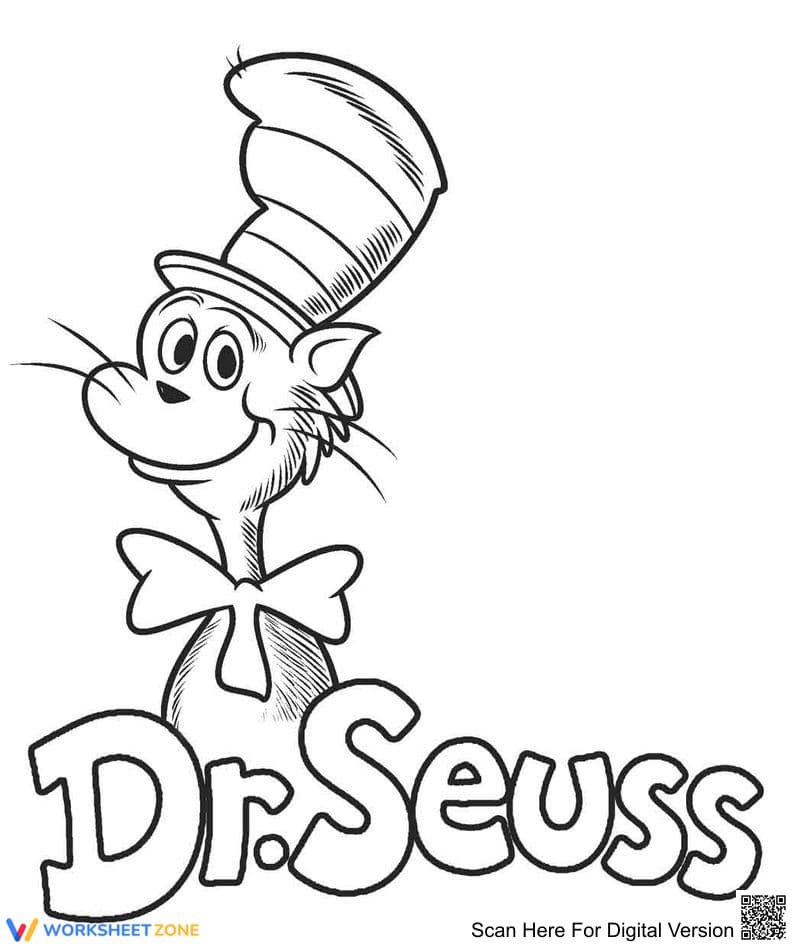 Dr. Seuss Coloring Page | Essential Grade K-5 Activity - Page 1