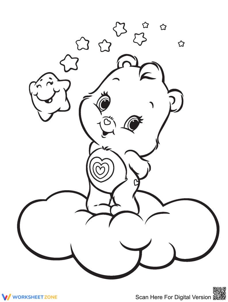 Baby Care Bear Worksheet - Page 1