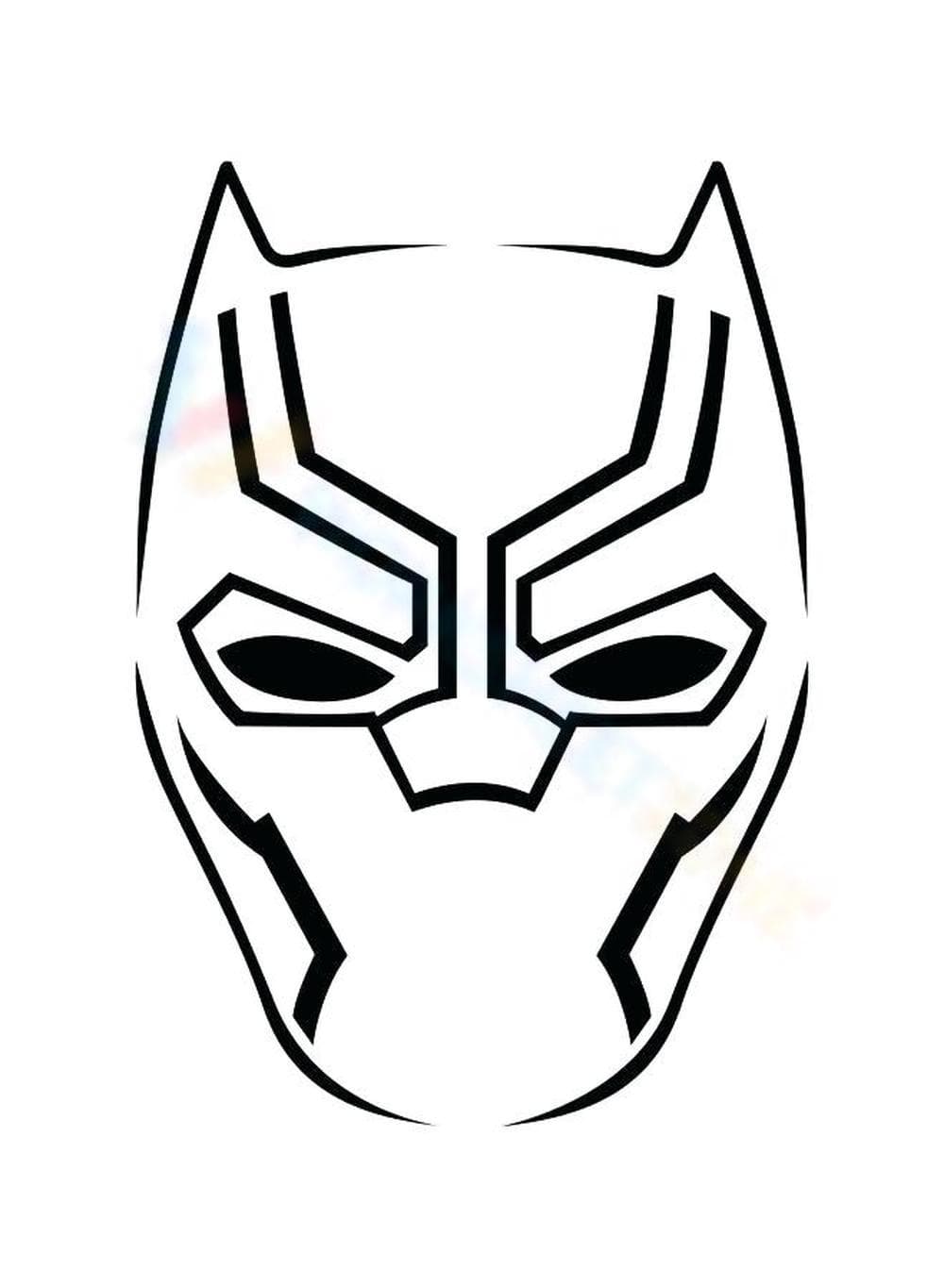 Strong Black Panther Activity Sheet - Page 1
