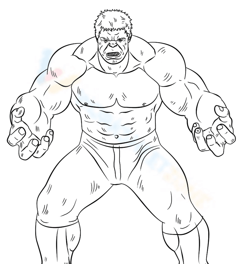 Zombie Hulk Spooky Worksheet - Page 1