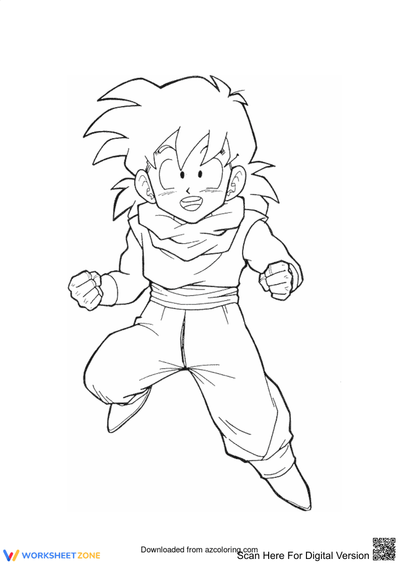 Happy Goku: Exploring Character Emotions - Page 1