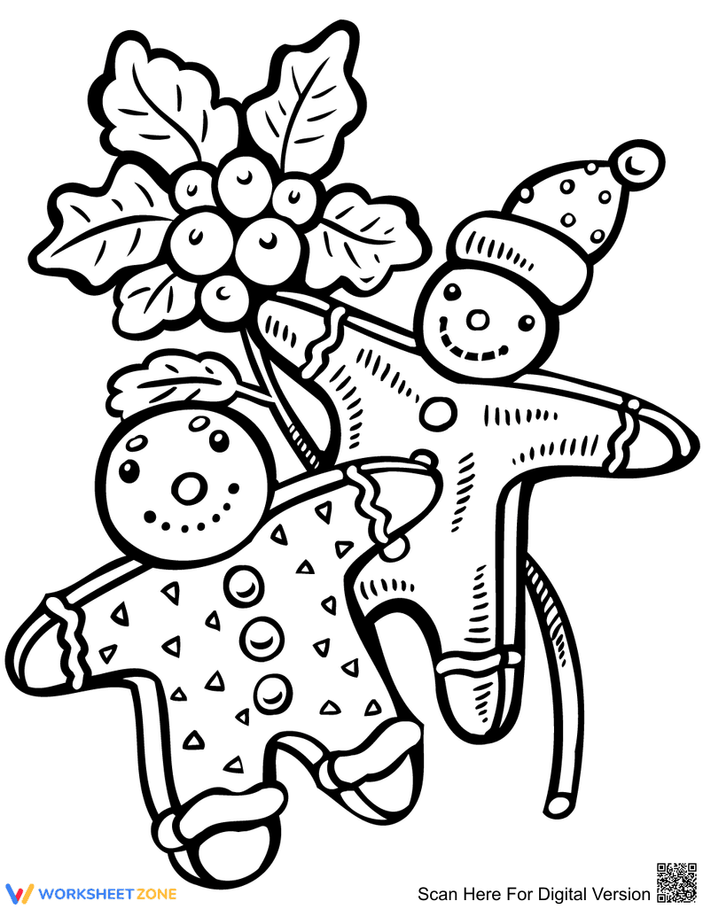Christmas Gingerbread: Holiday Fun - Page 1