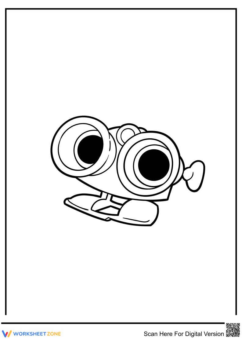 Toy Story Lenny Character Worksheet - Page 1