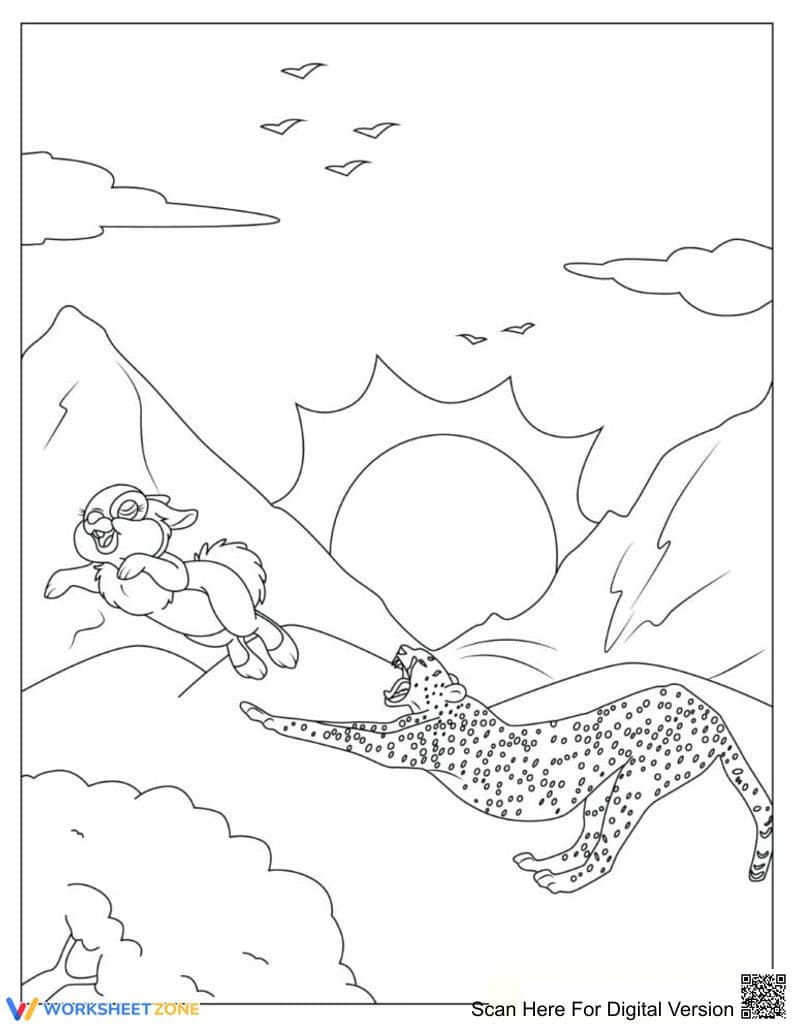 Cheetah Chasing: Exploring Predator Behavior - Page 1