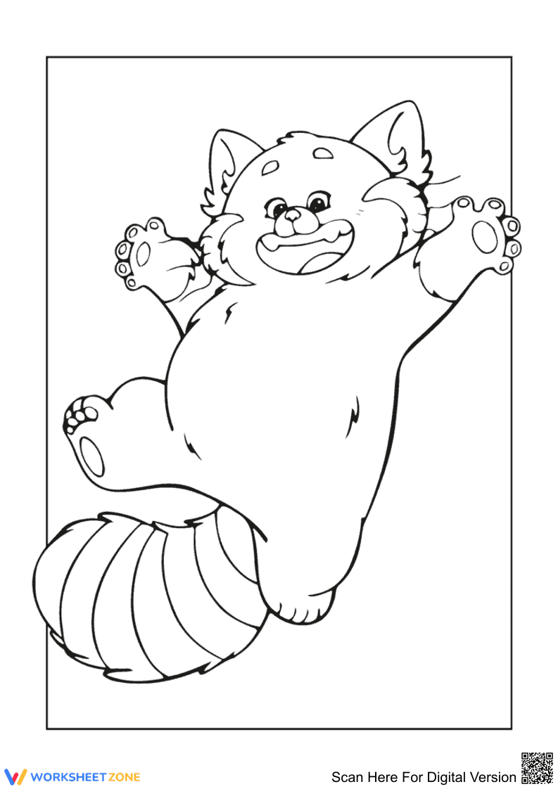 Adorable Cat Worksheet - Page 1