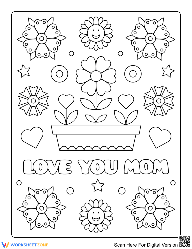 Mom's Day Holiday Art Project - Page 1