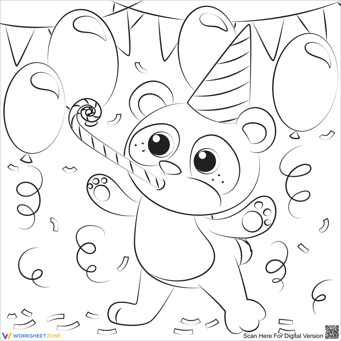 Panda Birthday Party - Page 1