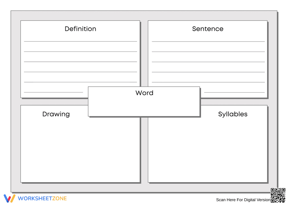 Grade 2 Vocabulary — Printable No-Prep Worksheet - Page 1