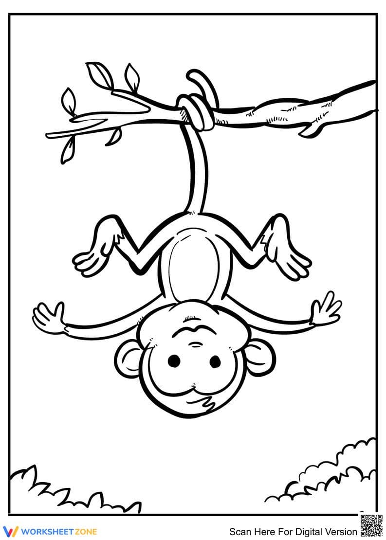 The Cute Monkey - Page 1