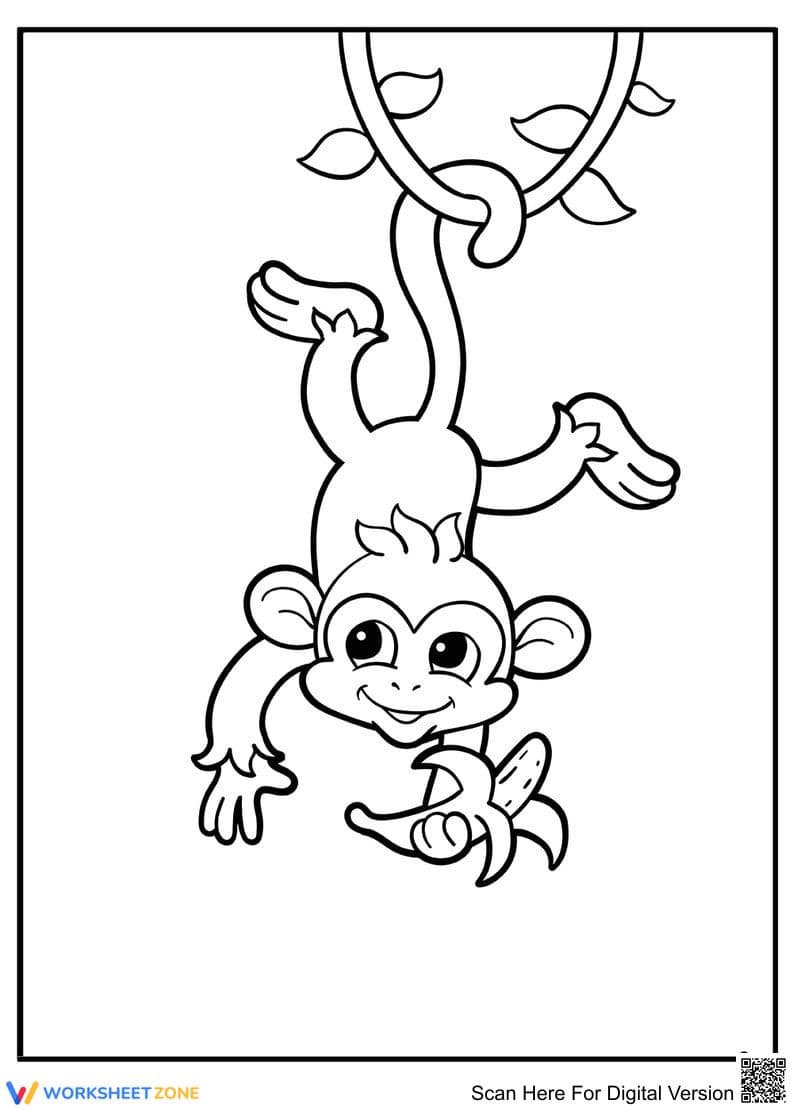 Little Monkey: Exploring Animal Life - Page 1