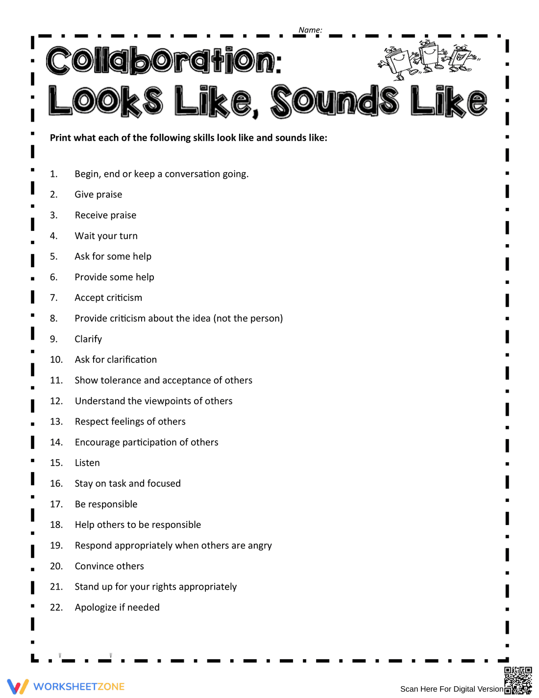 Looks Like, Sounds Like Worksheet - Page 1