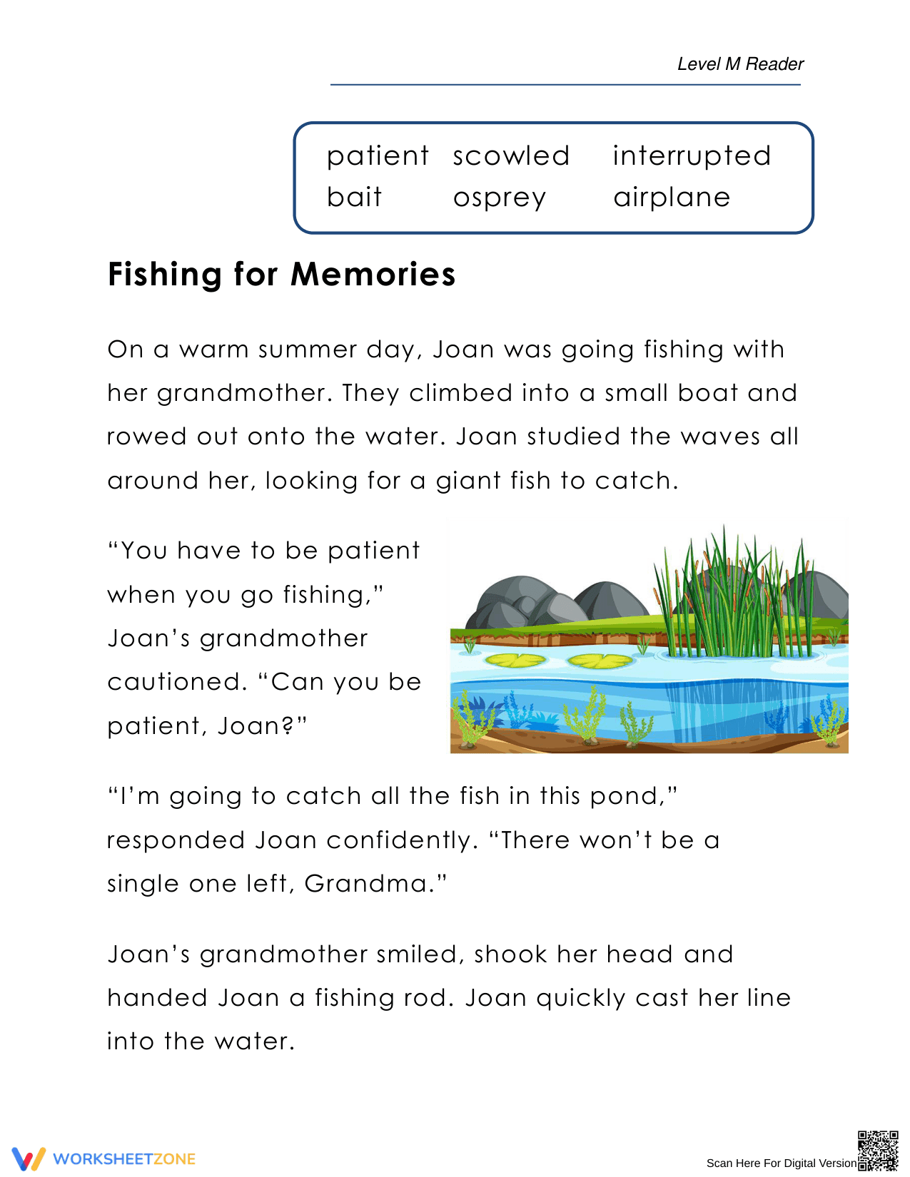 Fishing for Memories: Memory Recall Game - Page 1