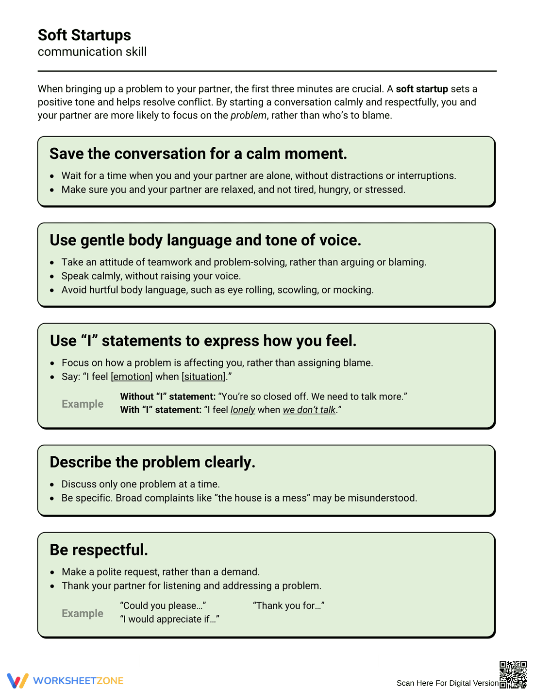 Soft Startups: Conversation Starters - Page 1