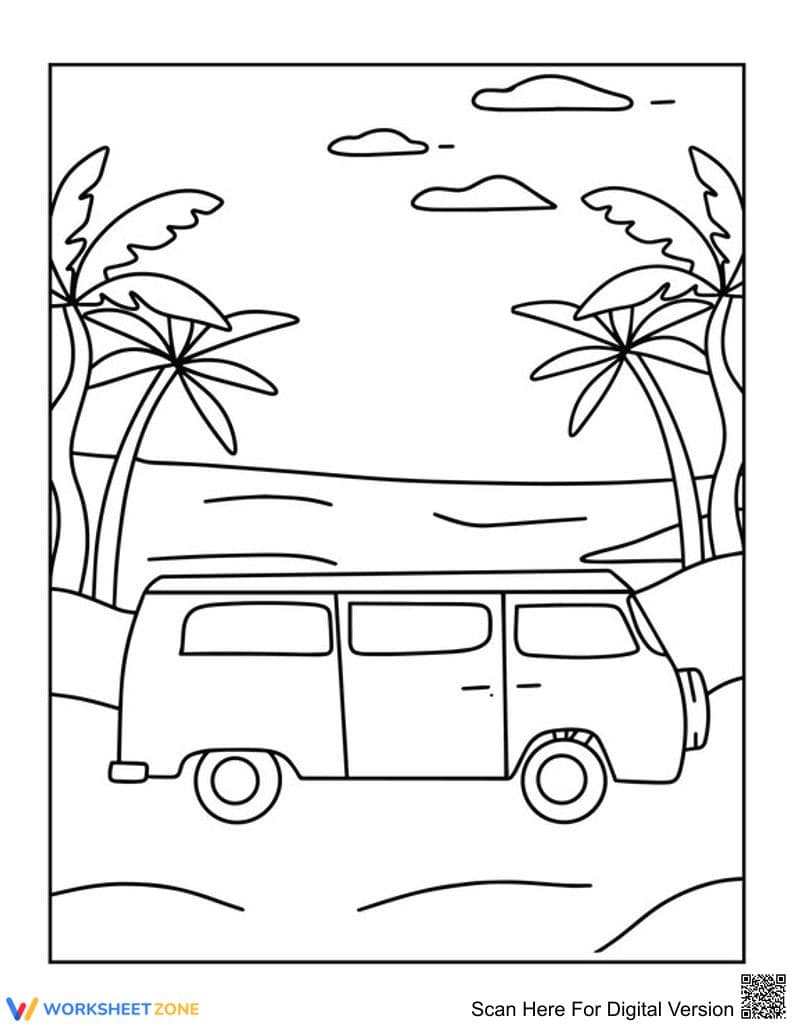 A Bus on the Beach Adventure - Page 1
