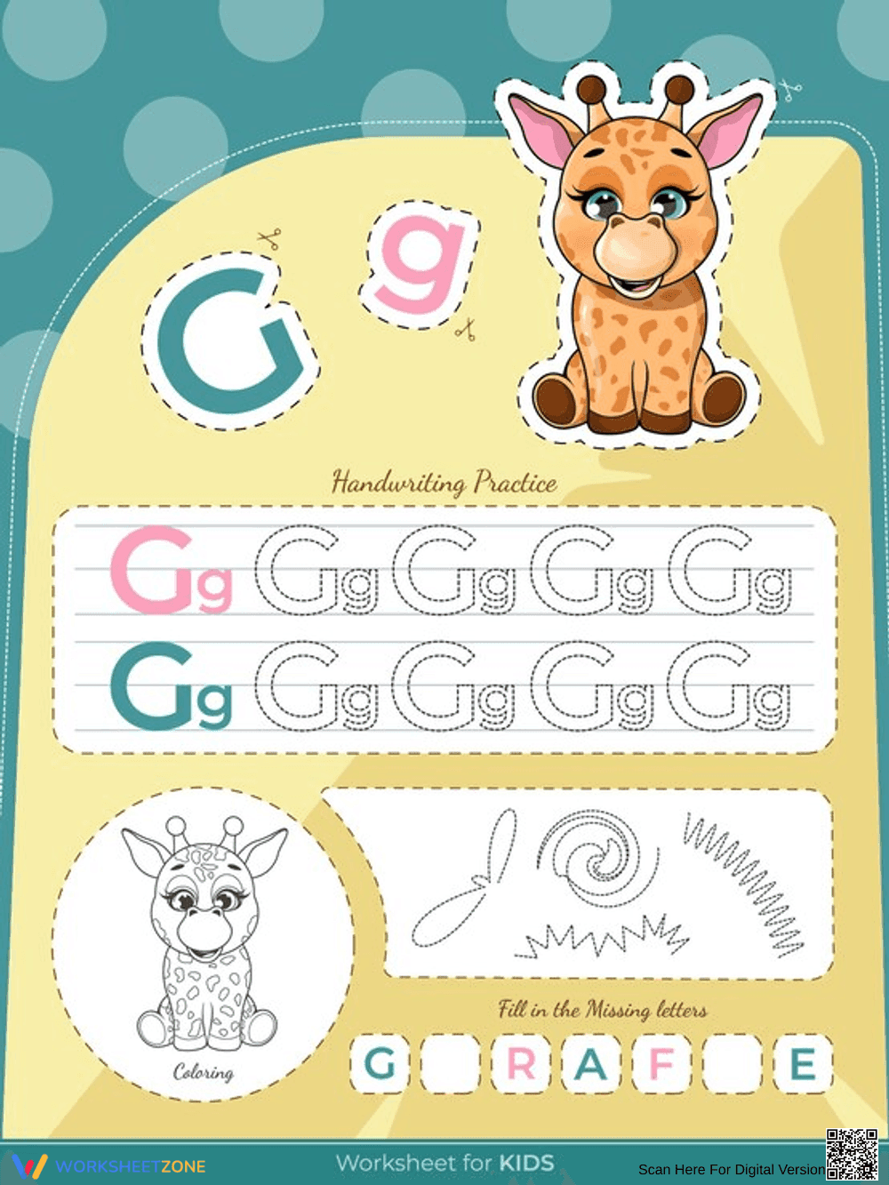 Letter G Handwriting Practice | Essential Grade K-1 - Page 1