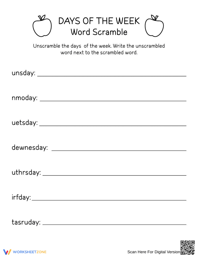 Reorder the Words to Form Sentences - Page 1