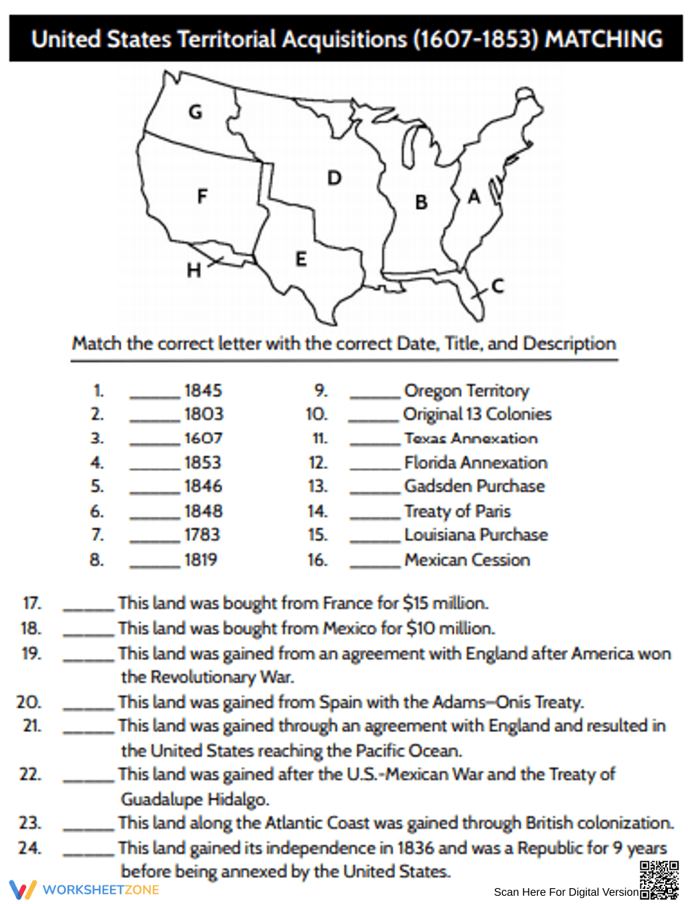 Manifest Destiny: Understanding American Expansionism - Page 1