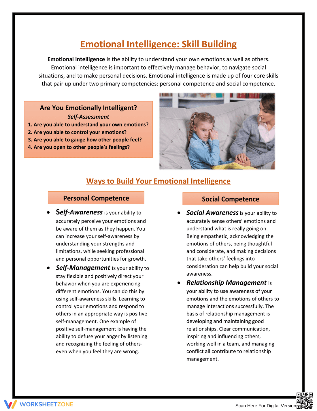 Building Skills in Emotional Intelligence - Page 1