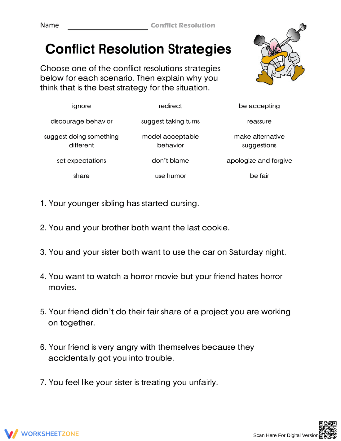 Conflict Resolution Strategies - Page 1