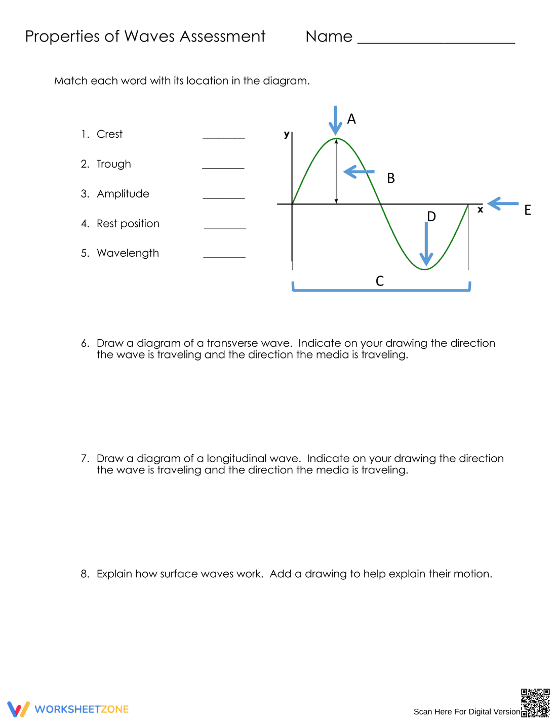 Test Your Knowledge: Properties of Waves Assessment - Page 1