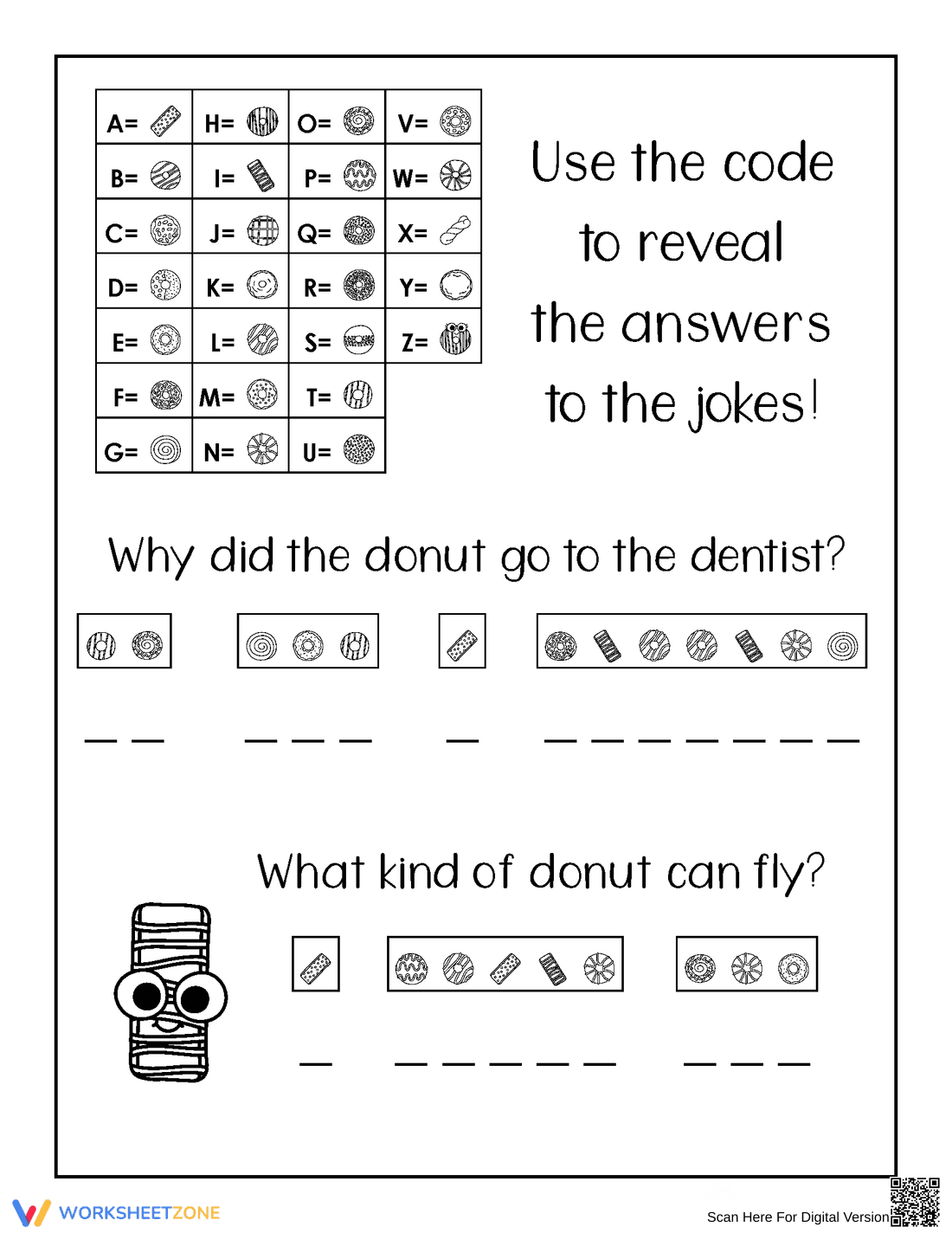 Crack the Code 3: Essential Vocabulary & Logic Worksheet - Page 1