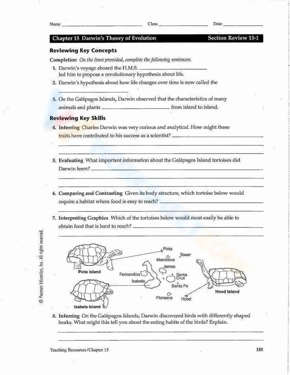 Understanding the Theory of Evolution - Page 1