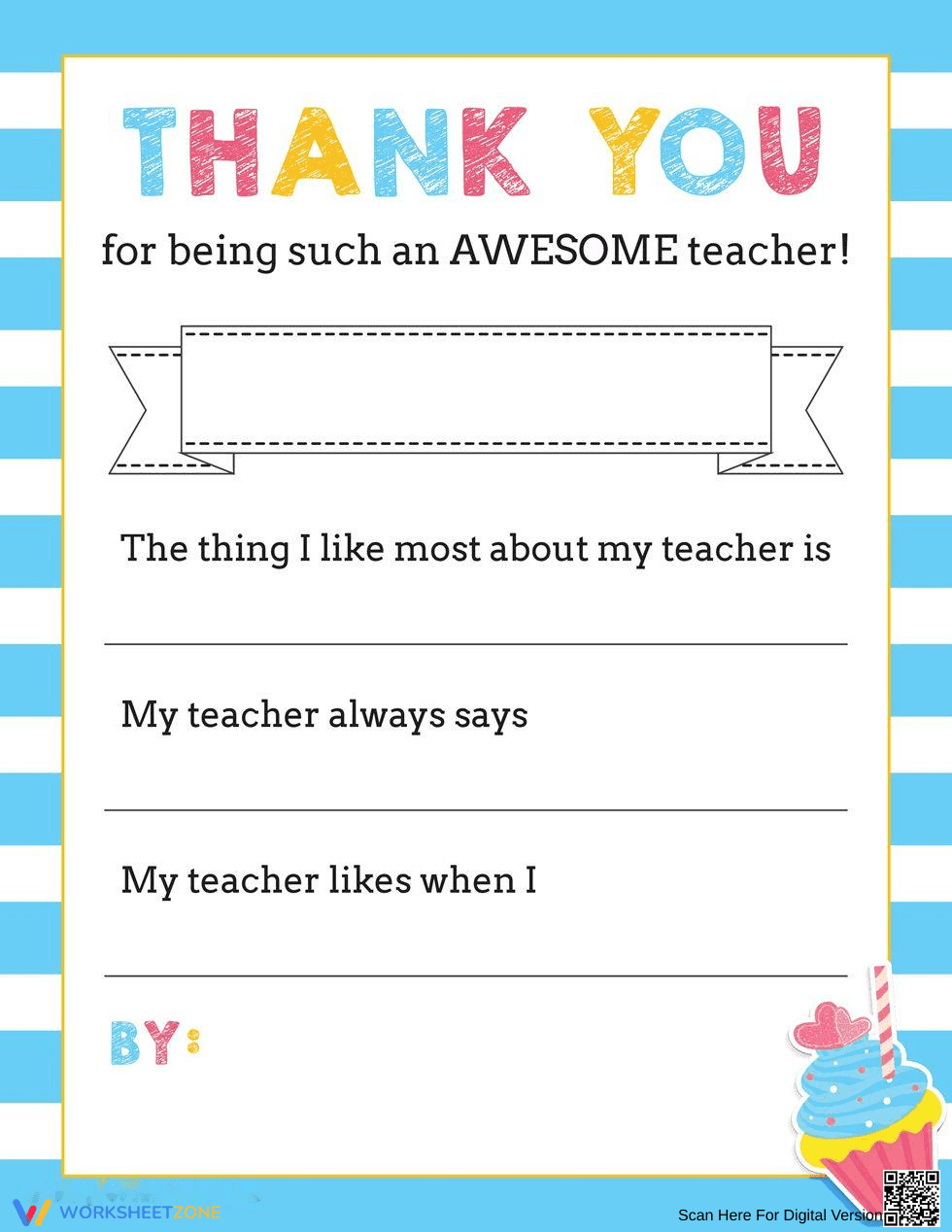 Recognizing an Awesome Teacher - Page 1