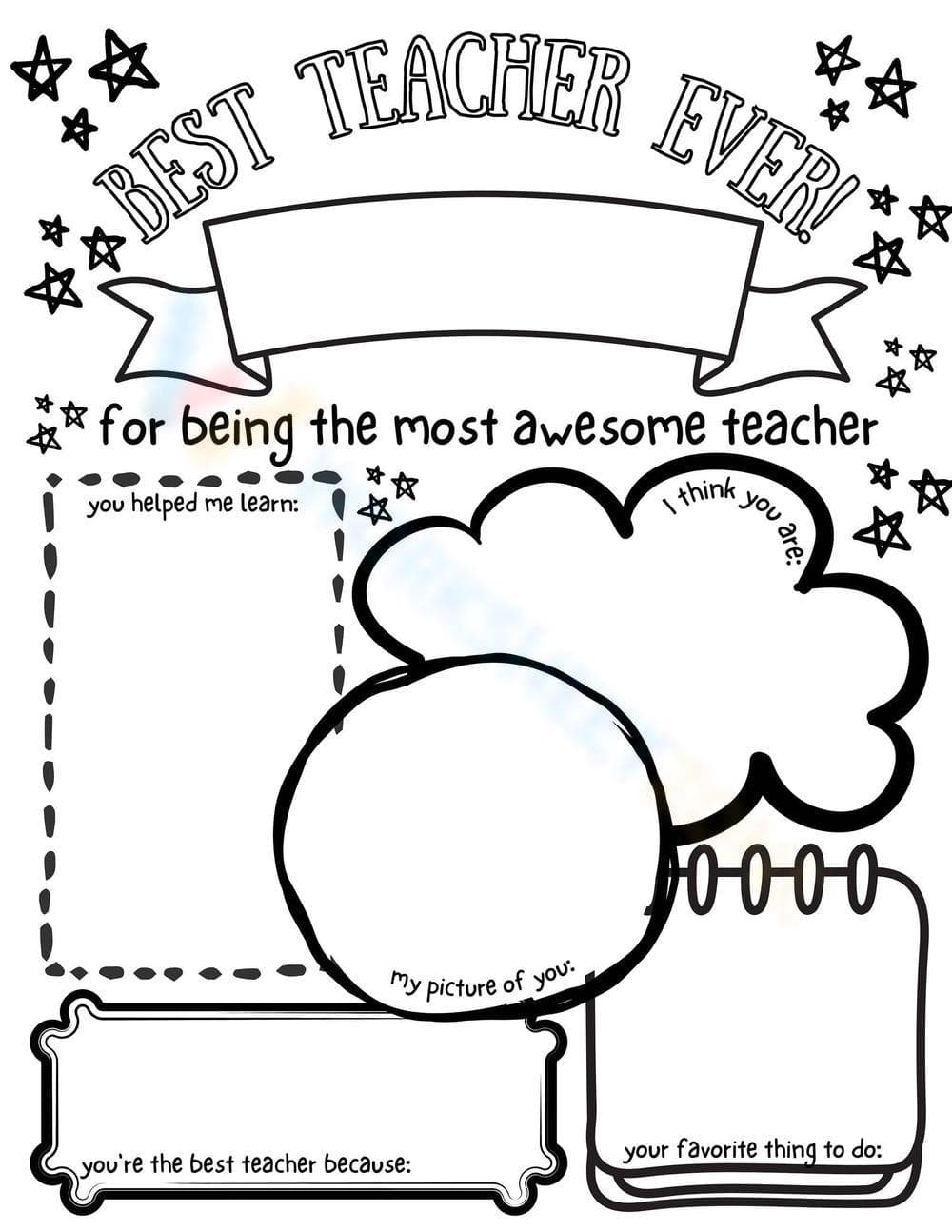 Honoring the Best Teacher Ever - Page 1