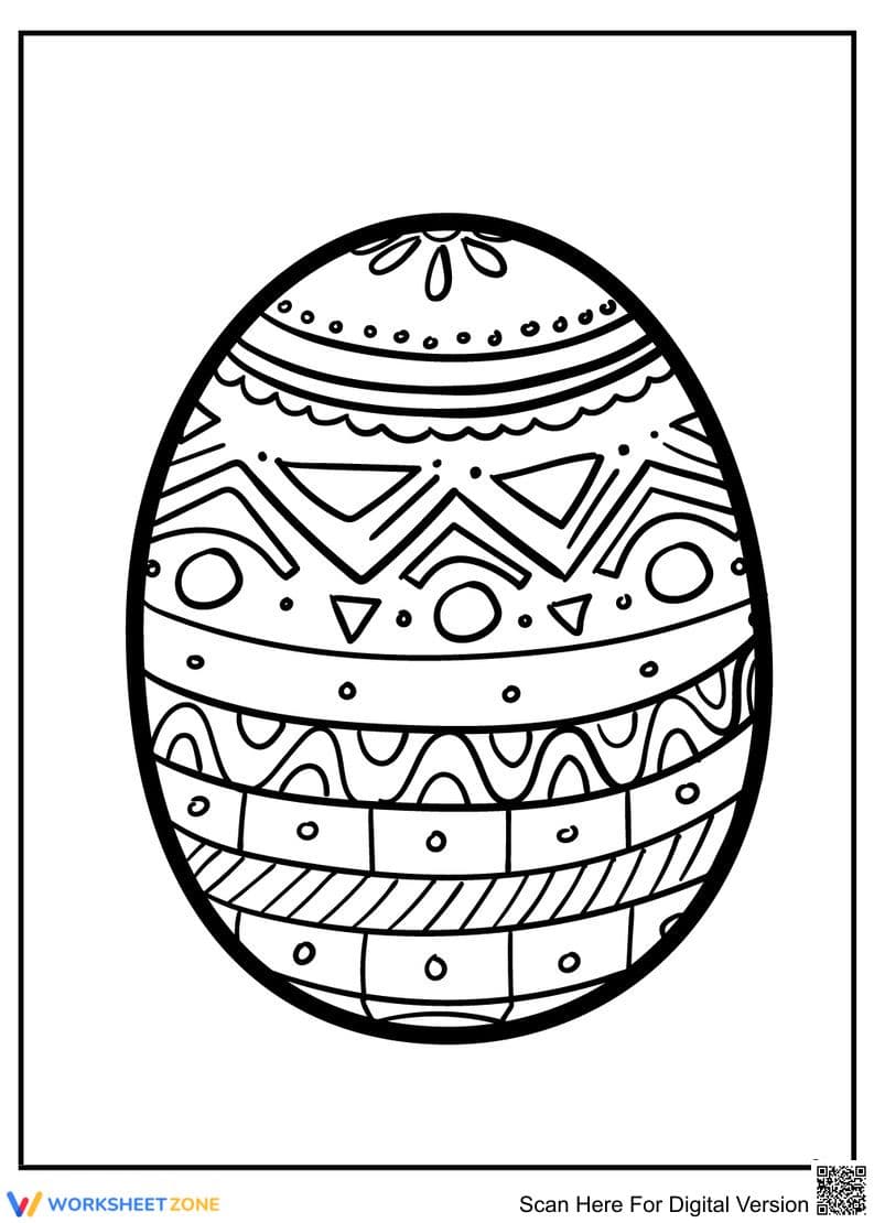 Festive Easter Egg Designs - Page 1