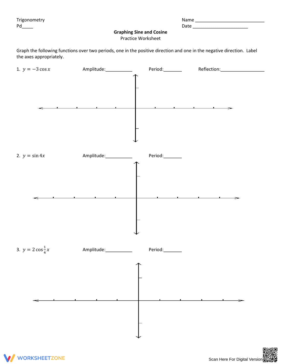Practice Function Operations - Page 1